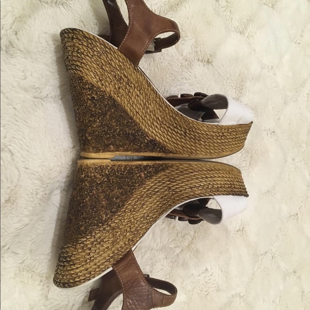 Genuine leather Sandals, platform - Picture 4 of 4